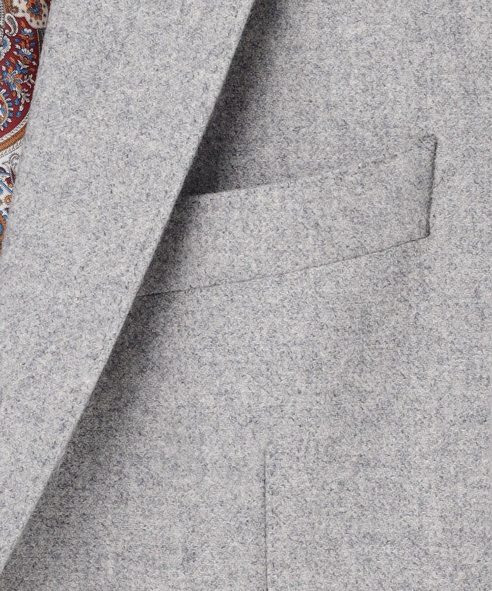 JOSEPH ABBOUD 【キングサイズ・ソフト/JAPANファブリック/LIBERTY柄裏地】ムリネフランネル ジャケット 