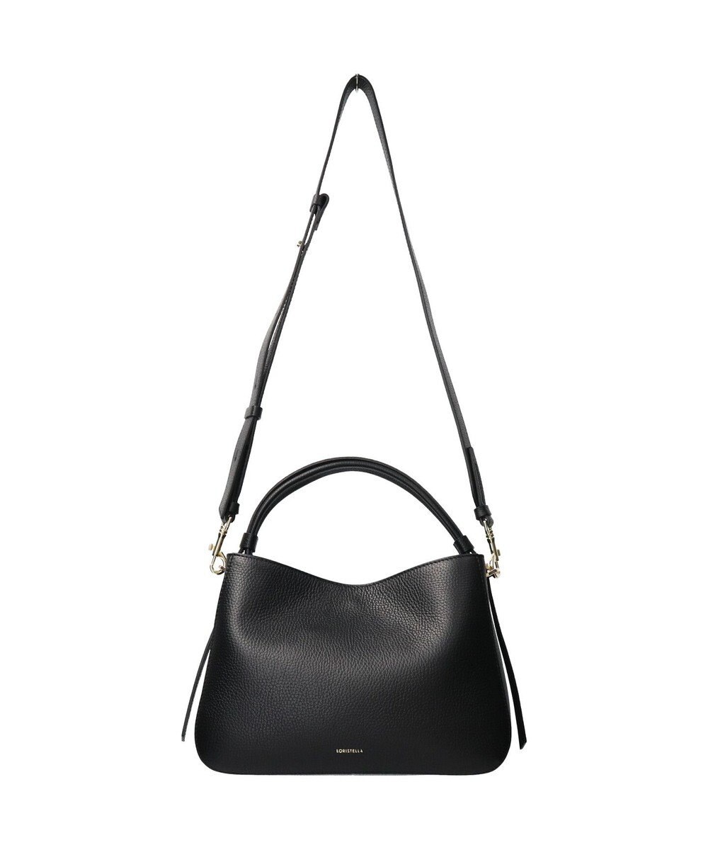 INTER-CHAUSSURES 【LORISTELLA】シュリンクレザーハンドバッグ 