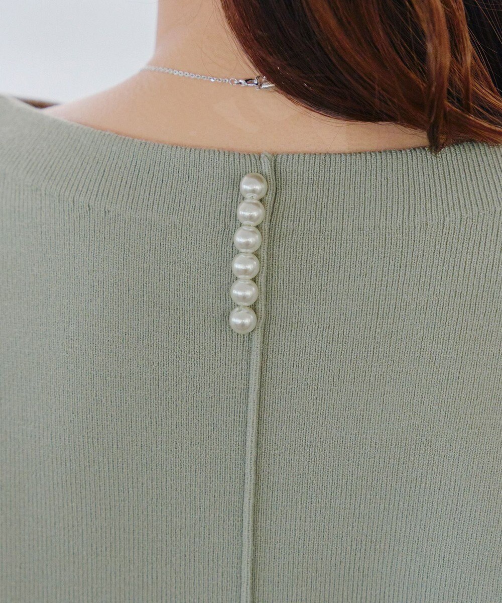 Tiaclasse 【安田美沙子さん着用・新色追加・洗える】ボリュームパフスリーブニット 