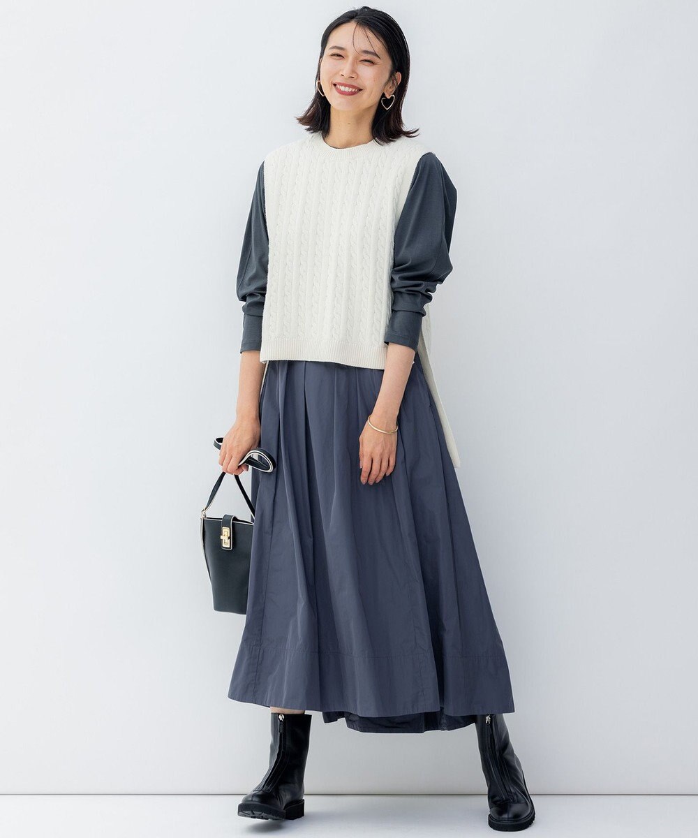 23区 センター ジップ ブーツ 