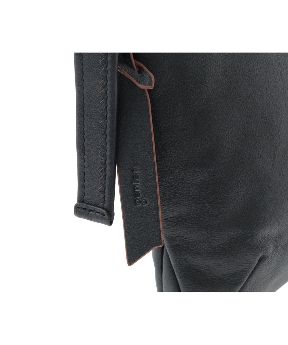 genten フェザートートバッグ　2wayショルダーバッグ 