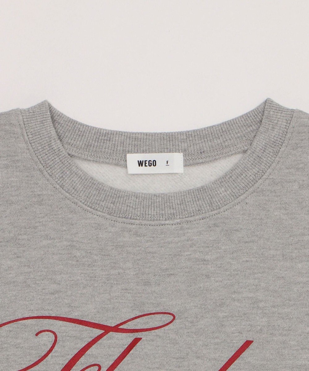 WEGO 【暖かい/裏起毛】裏起毛グラフィックスウェット 