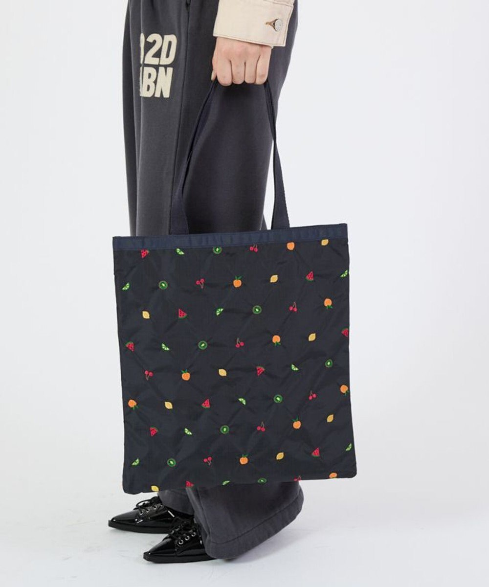 LeSportsac LARGE EMERALD TOTE/ミックスドフルーツエンブロイダリー 