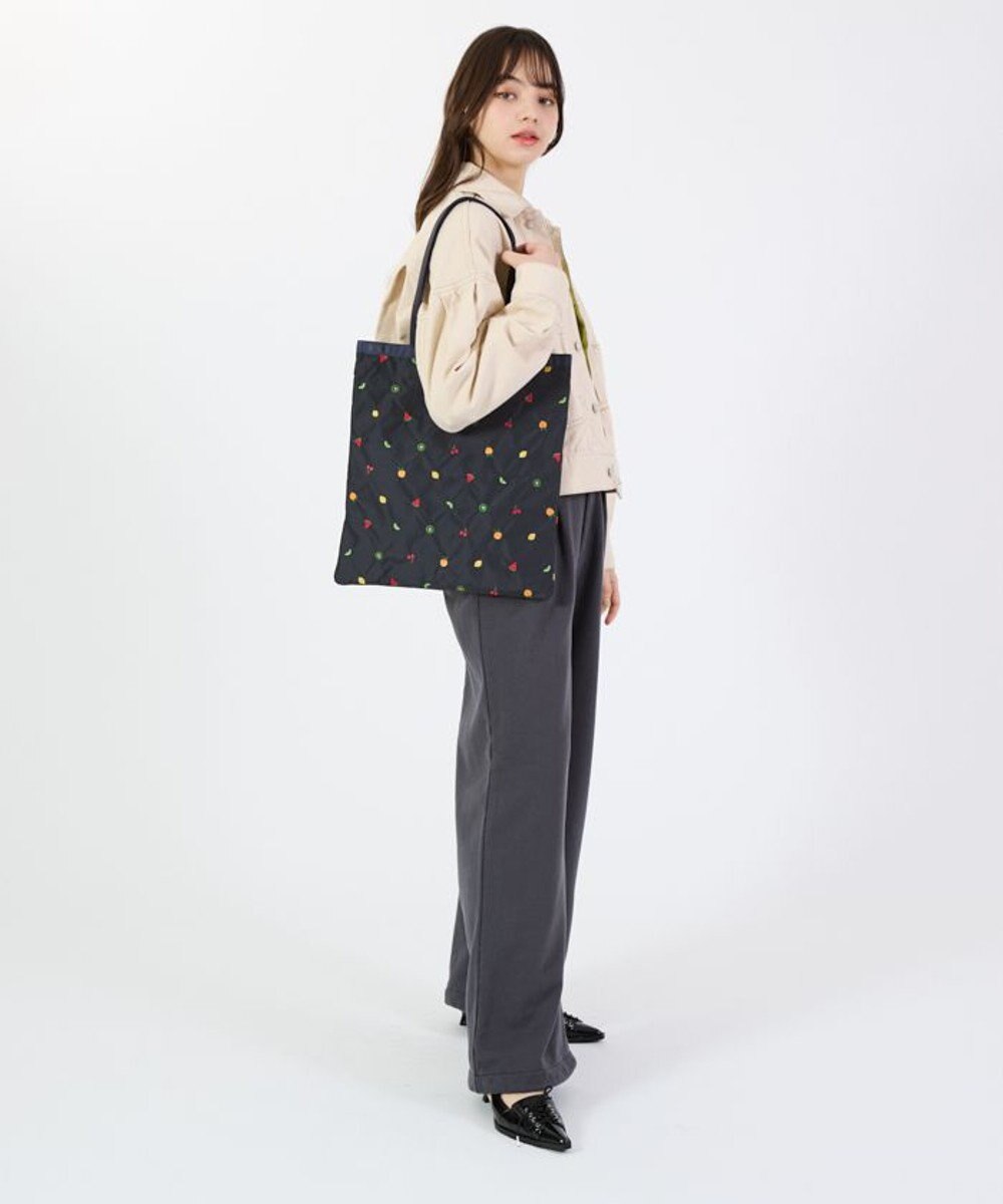 LeSportsac LARGE EMERALD TOTE/ミックスドフルーツエンブロイダリー 