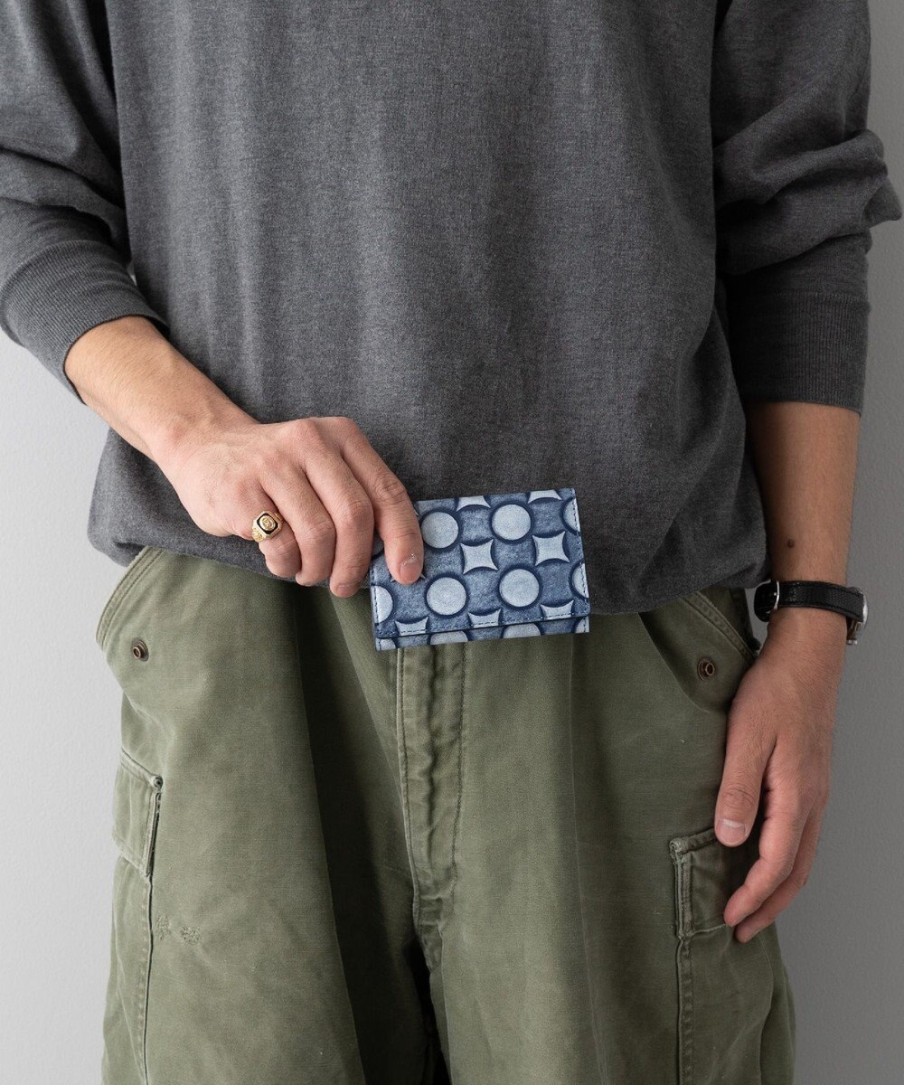 MIYABIYA La quoh with kirakaracho 南蛮七宝アルチザンレザー 名刺入れ 