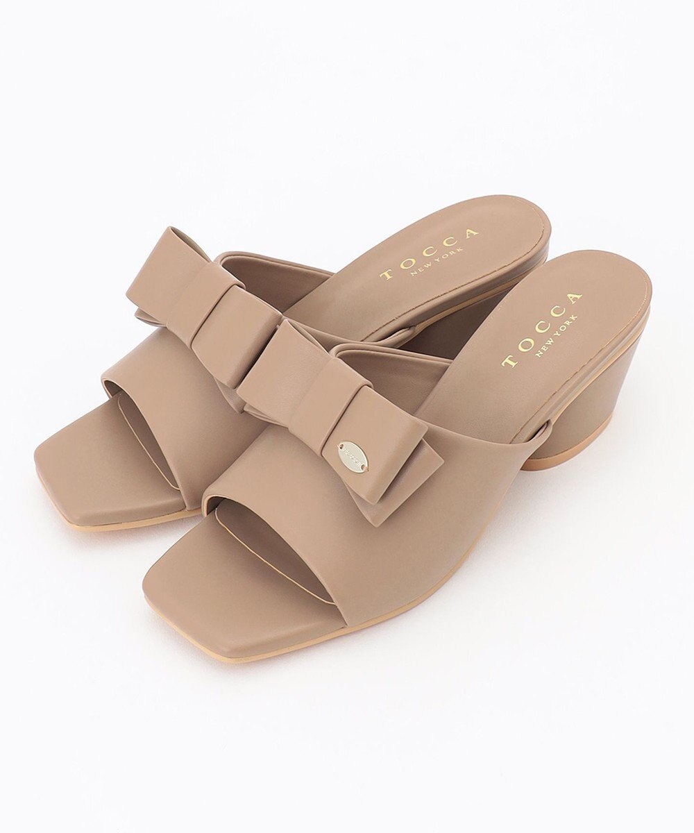 TOCCA NOBLE RIBBON MULE SANDALS サンダル 