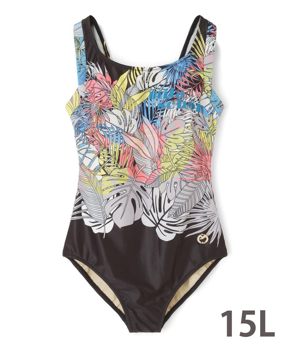 San-ai Resort（三愛水着楽園） フィットネス水着ワンピース大きいサイズ15L【mila schon（ミラ・ショーン）】 
