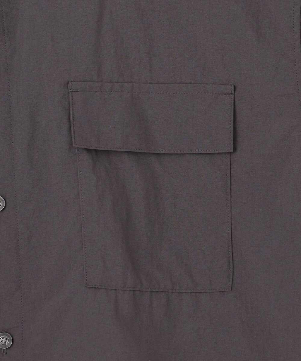 NAVE 【ReNAVE・洗える/撥水加工/接触冷感/UVケア/セットアップ】ナイロンタスラン シャツ 