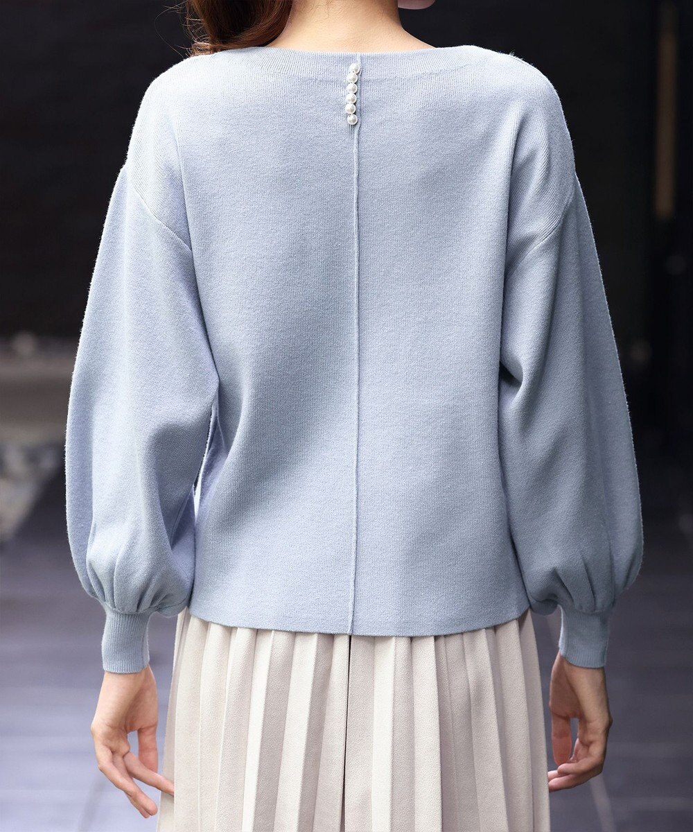 Tiaclasse 【安田美沙子さん着用・新色追加・洗える】ボリュームパフスリーブニット 