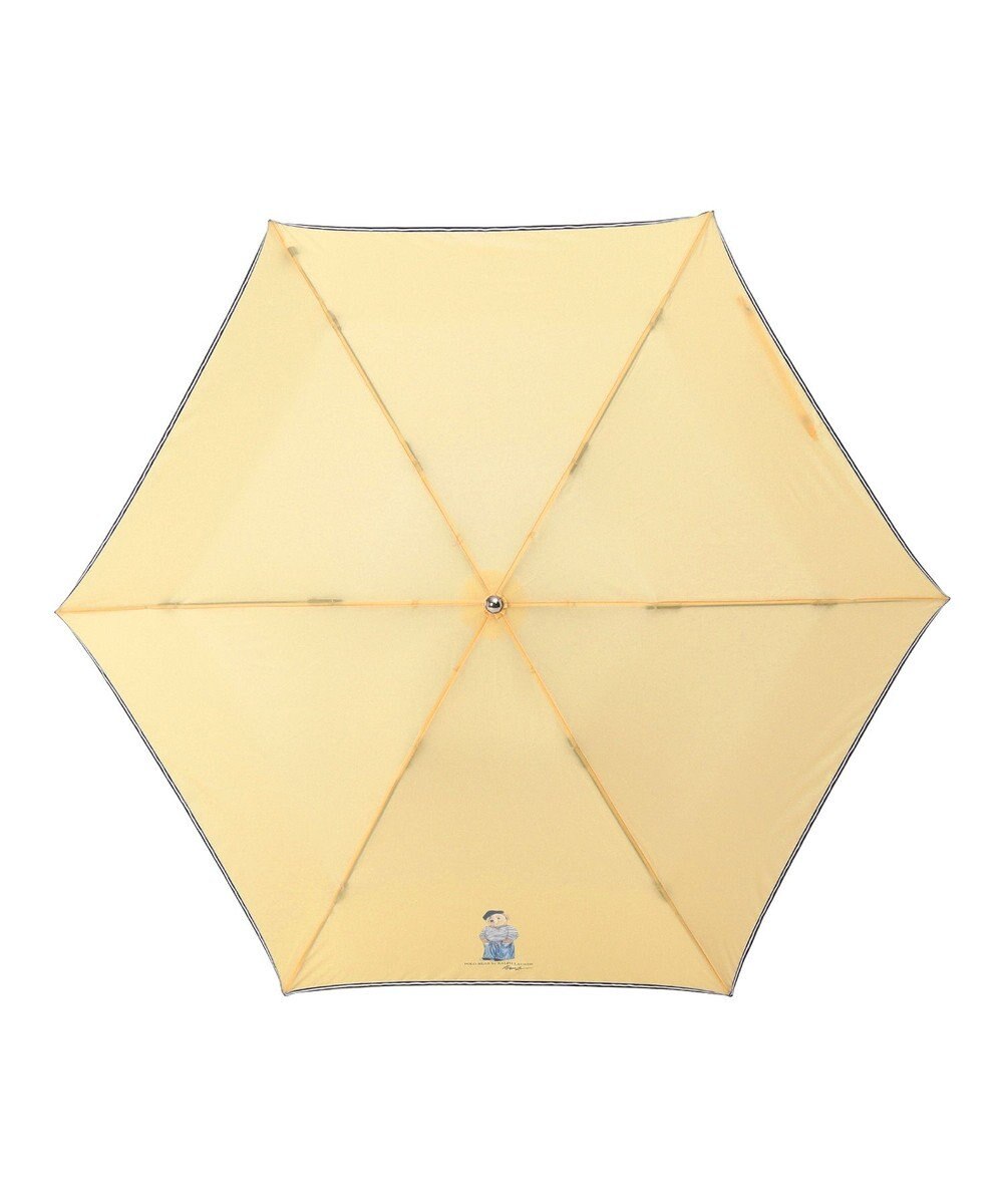 MOONBAT POLO RALPH LAUREN 折りたたみ傘 無地×フレンチベア 軽量 