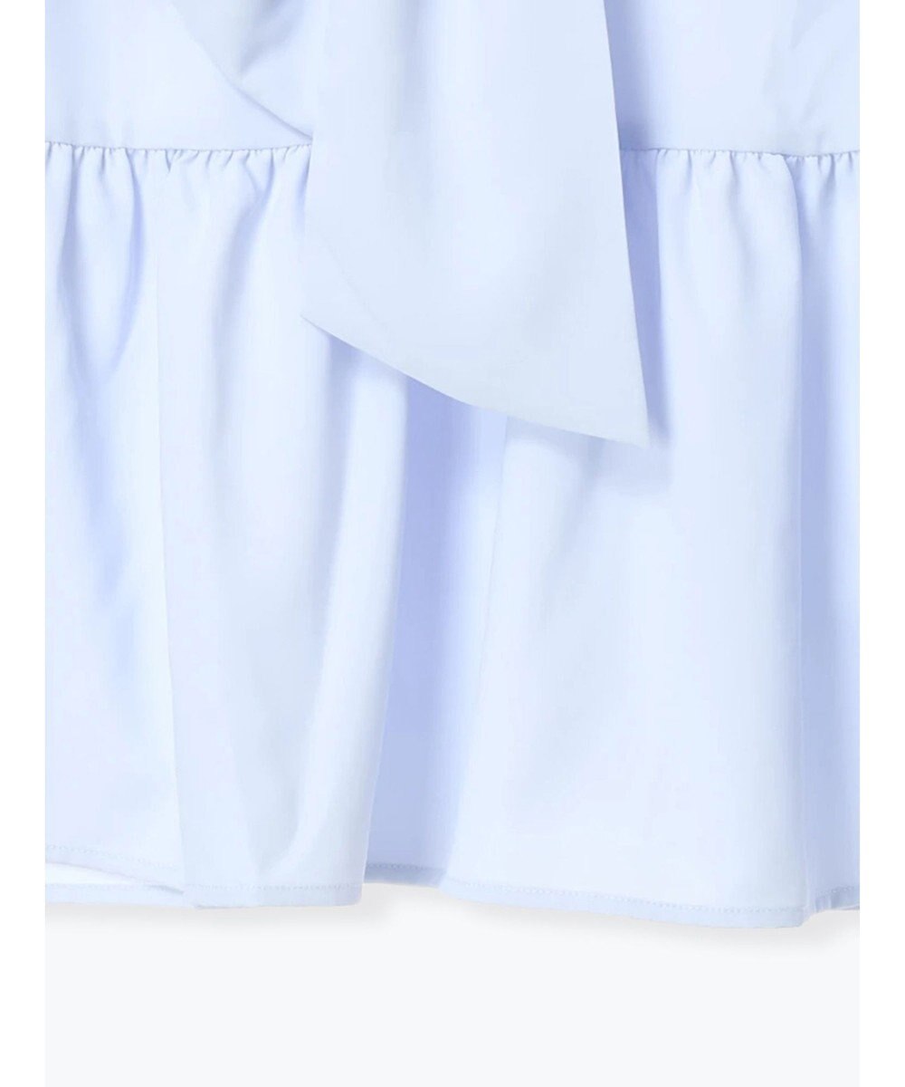 Te chichi リボンディテールペプラムブラウス 