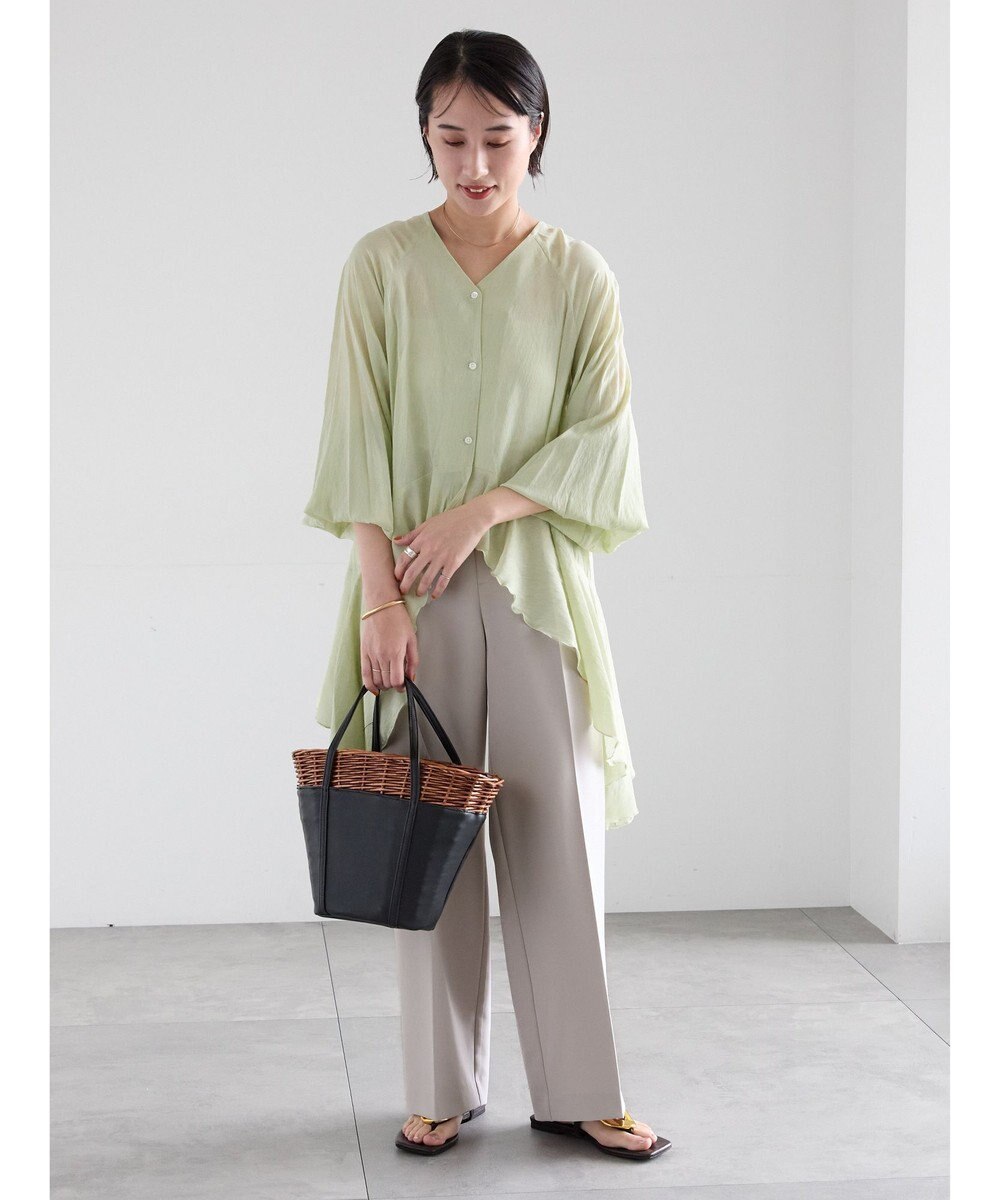 Te chichi イレギュラーヘムチュニックブラウス 