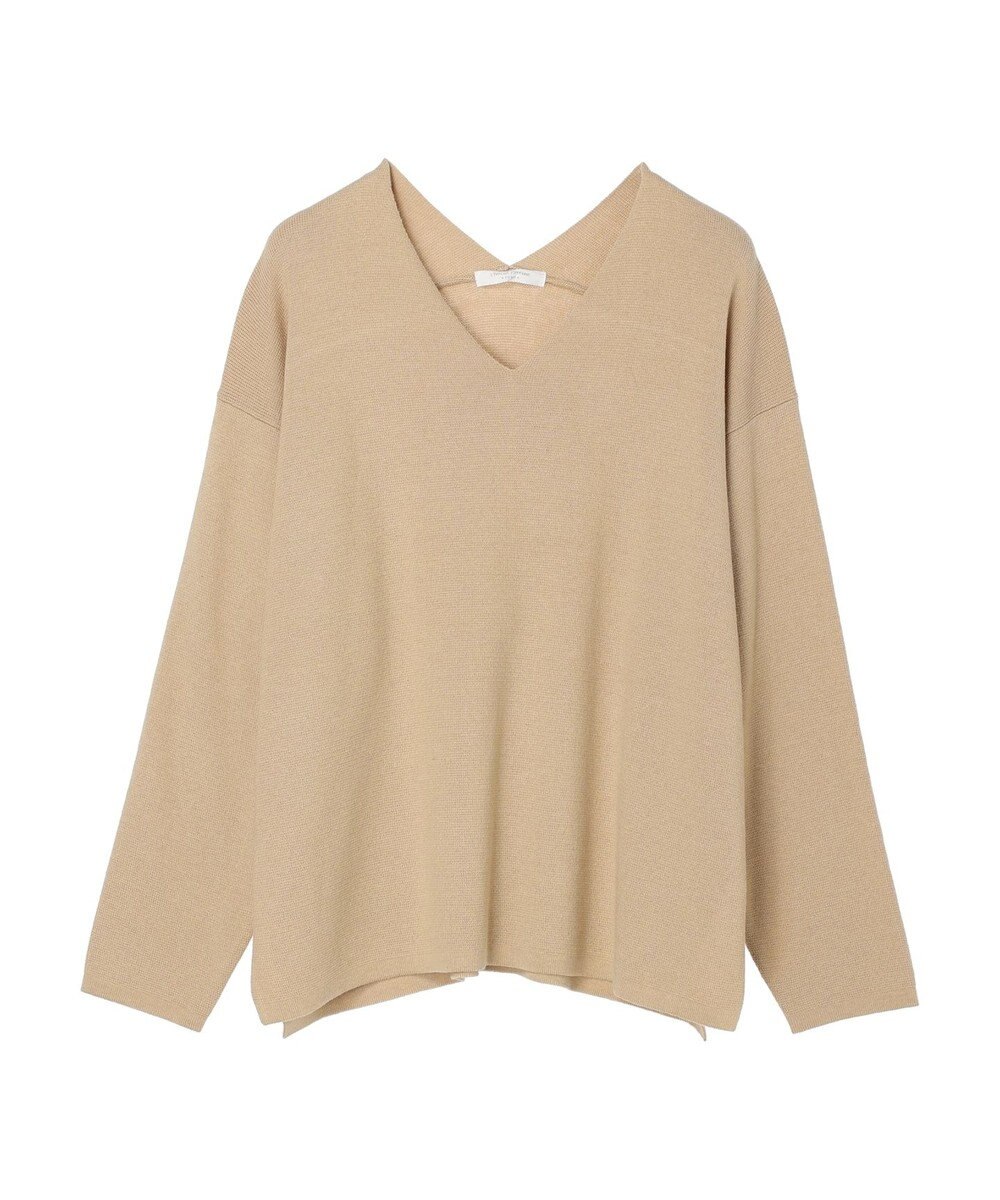 Green Parks 洗える　ミラノリブ編みニットプルオーバー 