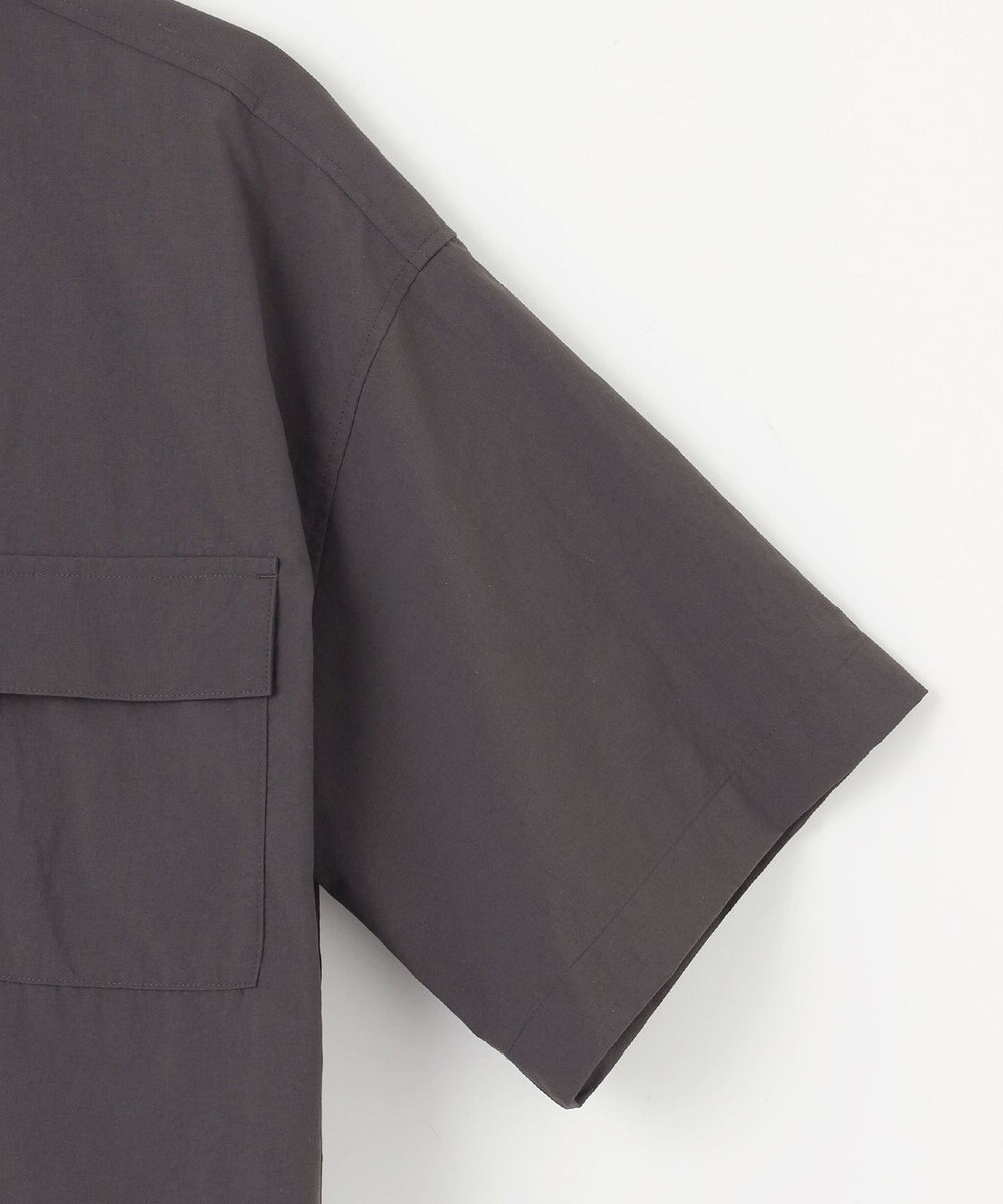 NAVE 【ReNAVE・洗える/撥水加工/接触冷感/UVケア/セットアップ】ナイロンタスラン シャツ 