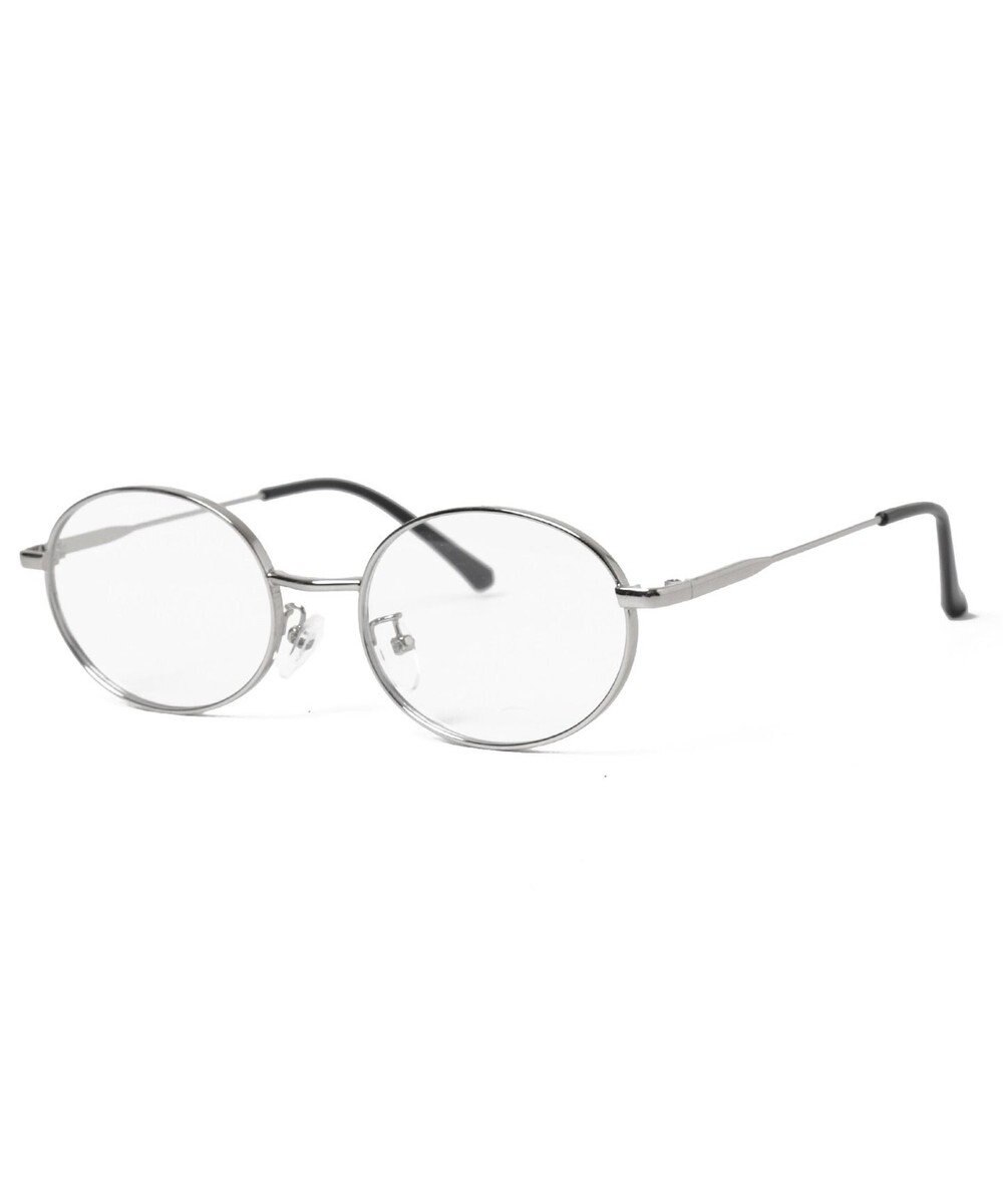 WEGO 【ユニセックス着用ITEM】オーバルメタルフレームアイウェア 
