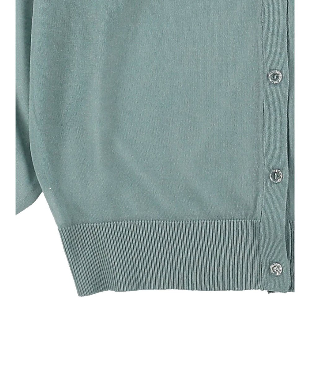 earth music&ecology ファンシーラメＶネックカーディガン 