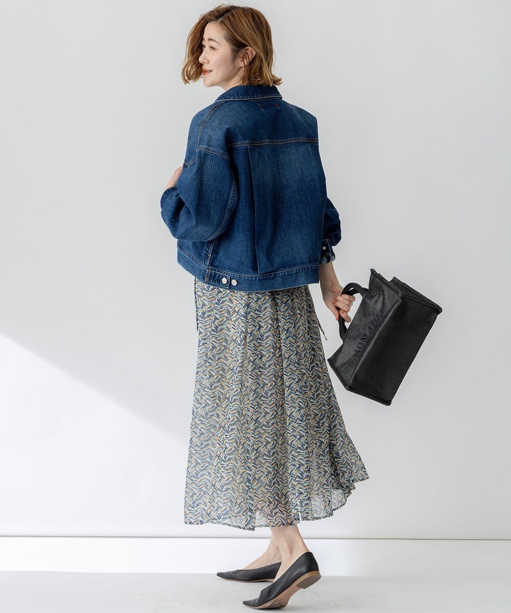 23区 L 【Oggi3月号掲載/RED CARD TOKYO×23区】ショート丈 デニム ジャケット 