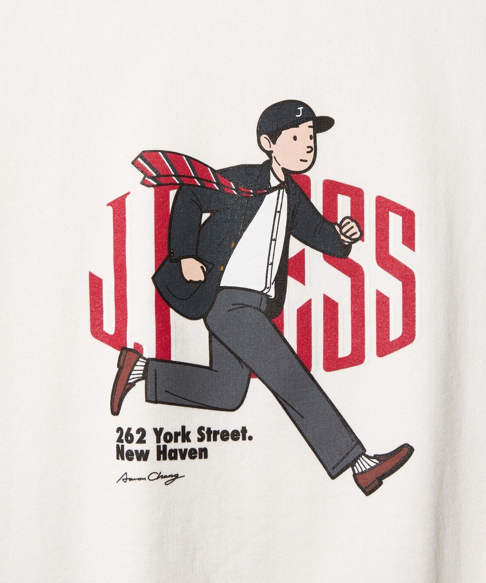 J.PRESS MEN 【AaronChang】【UNISEX】ラグランスリーブ スウェット 