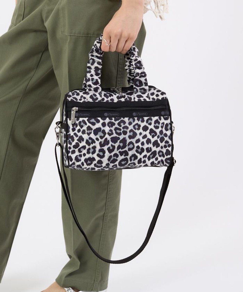 LeSportsac GH EVERYDAY SM SATCHEL /ニュートラルレオパード 