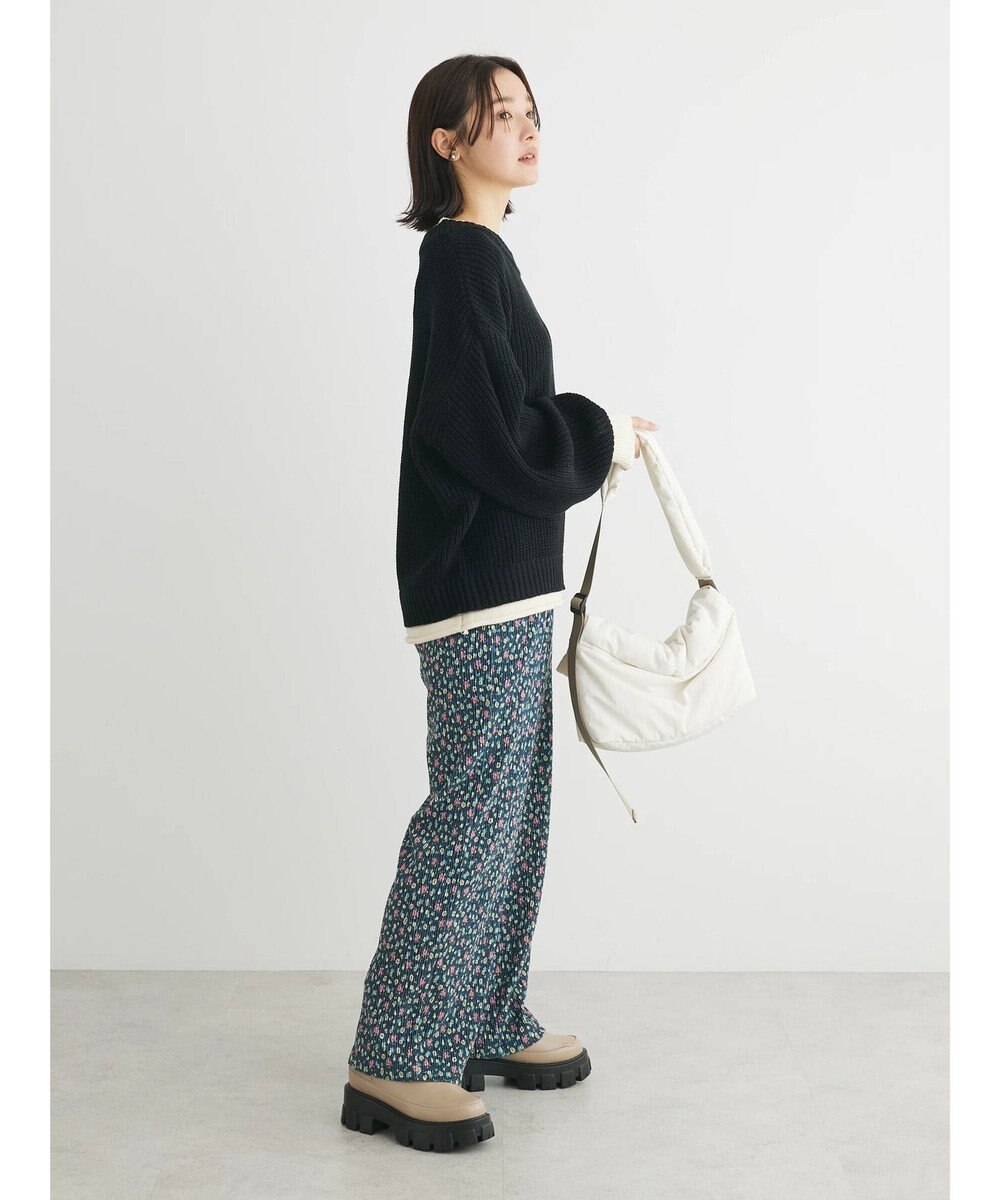 Green Parks ・Ｐｅｔｉｔ　Ｆｌｅｕｒ　レイヤード風ハイショクニット 