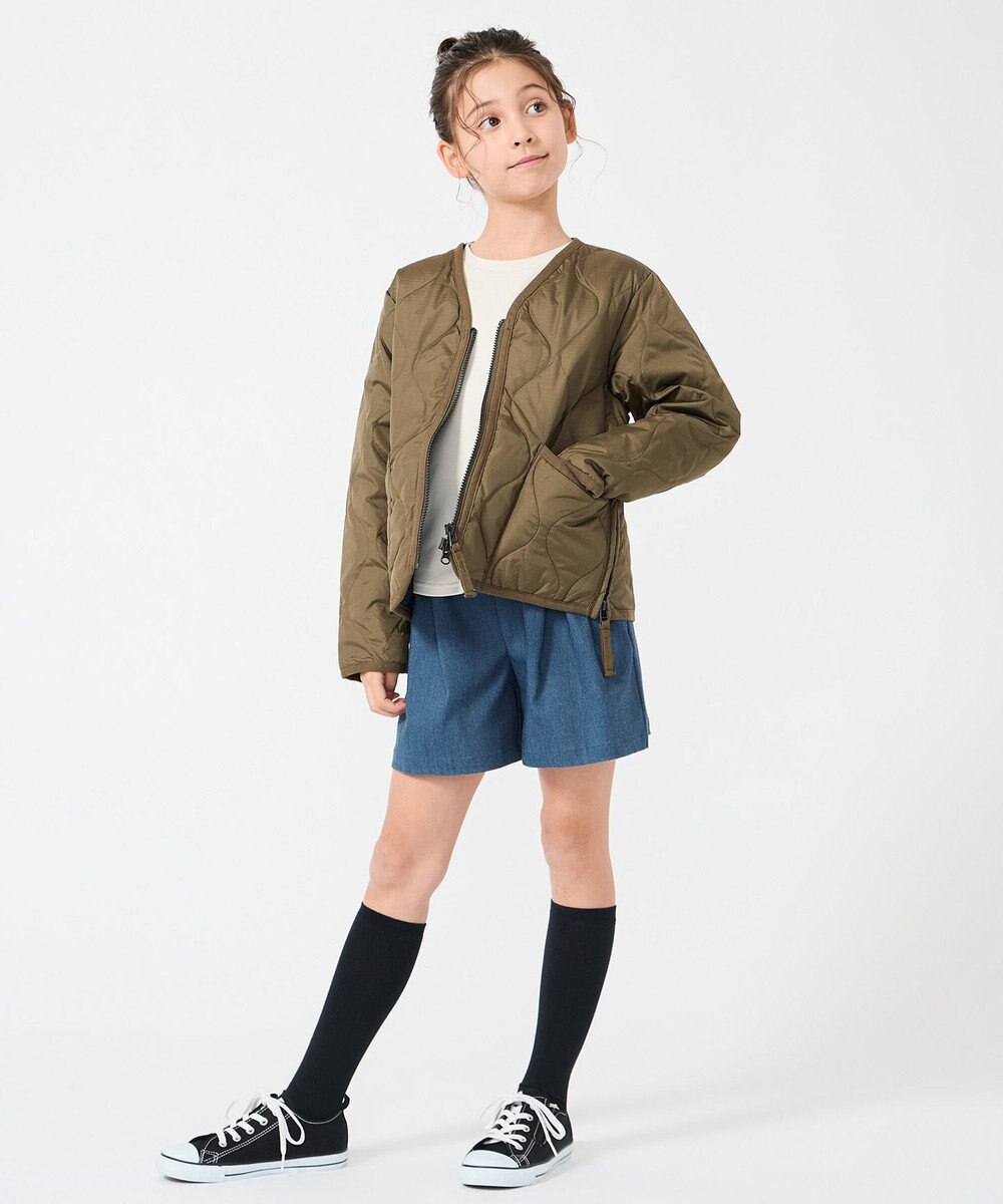 UNFILO 【UNFILO KIDS】デニムキュロット 