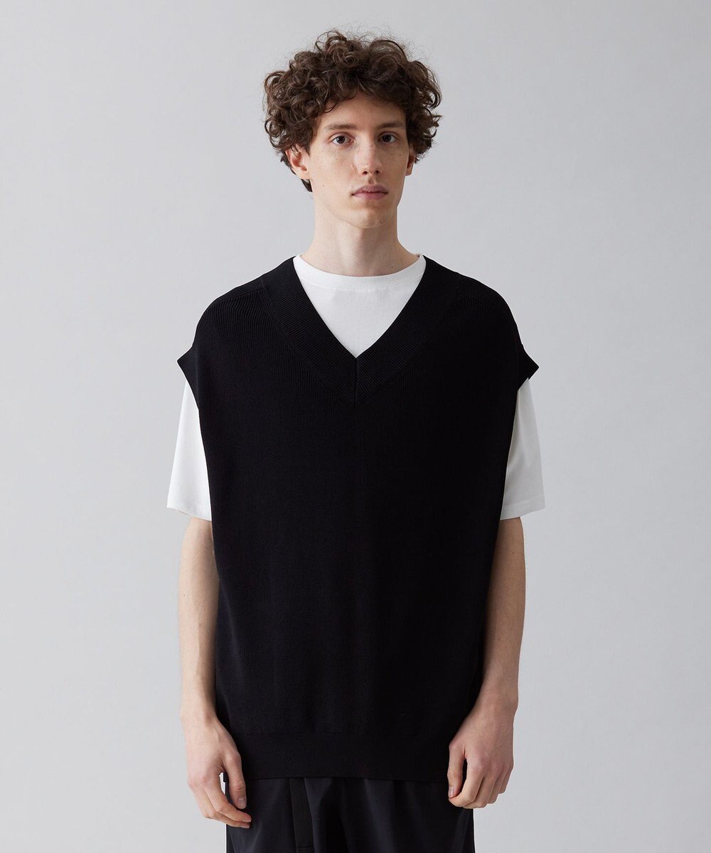 UNFILO MENS イージーケア ニットベスト [23年春夏商品] 