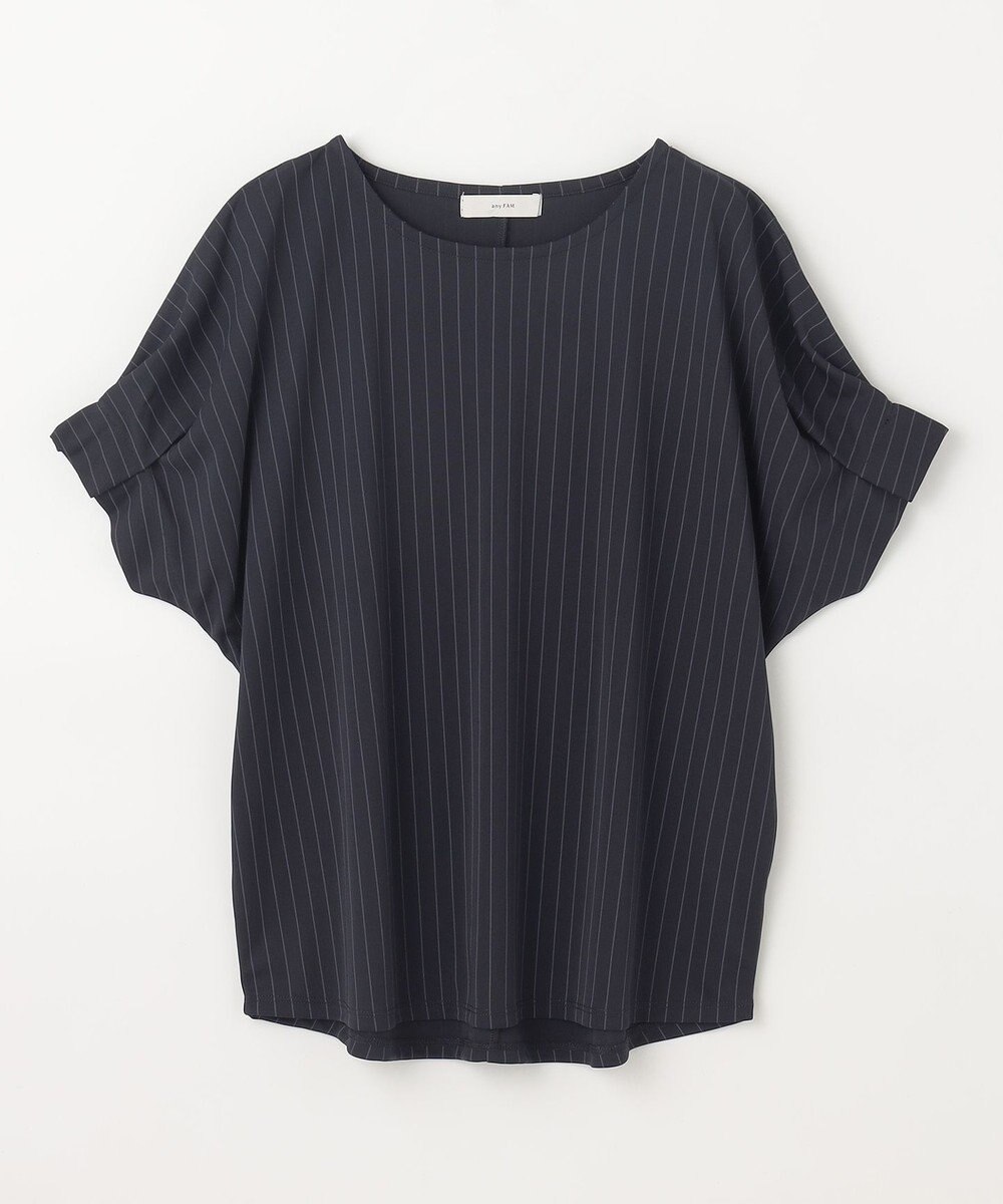 ANY 【洗濯機可】タックスリーブドルマンTシャツ 