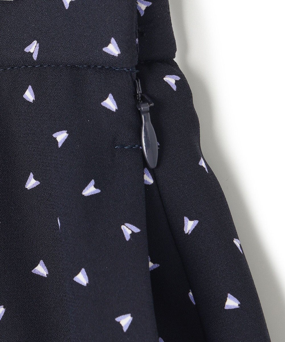 23区 L 【洗える】トライアングルプリント スカート 