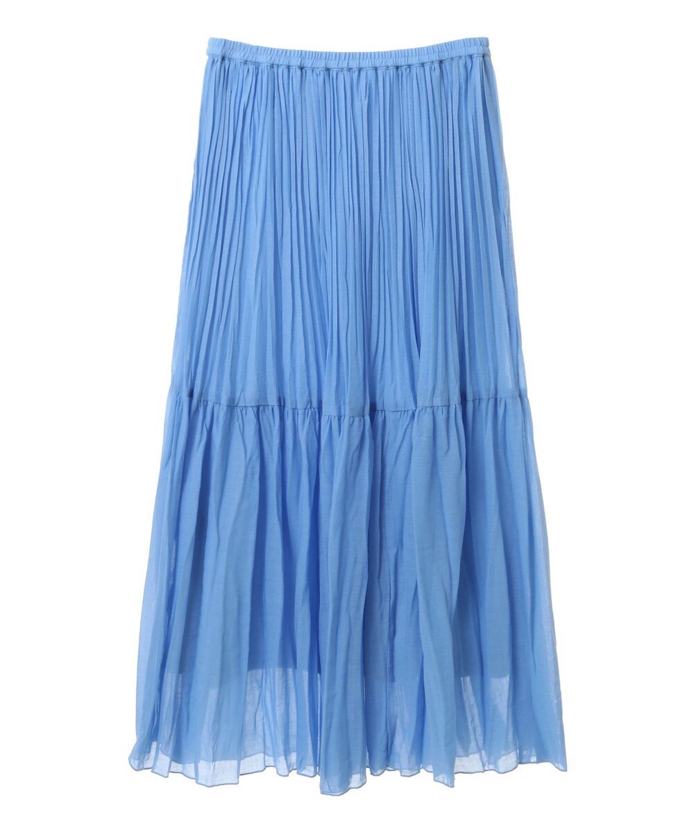 Green Parks シアープリーツボリュームスカート 