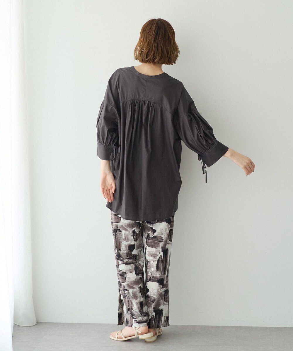 YECCA VECCA アブストラクト柄ワイドパンツ 