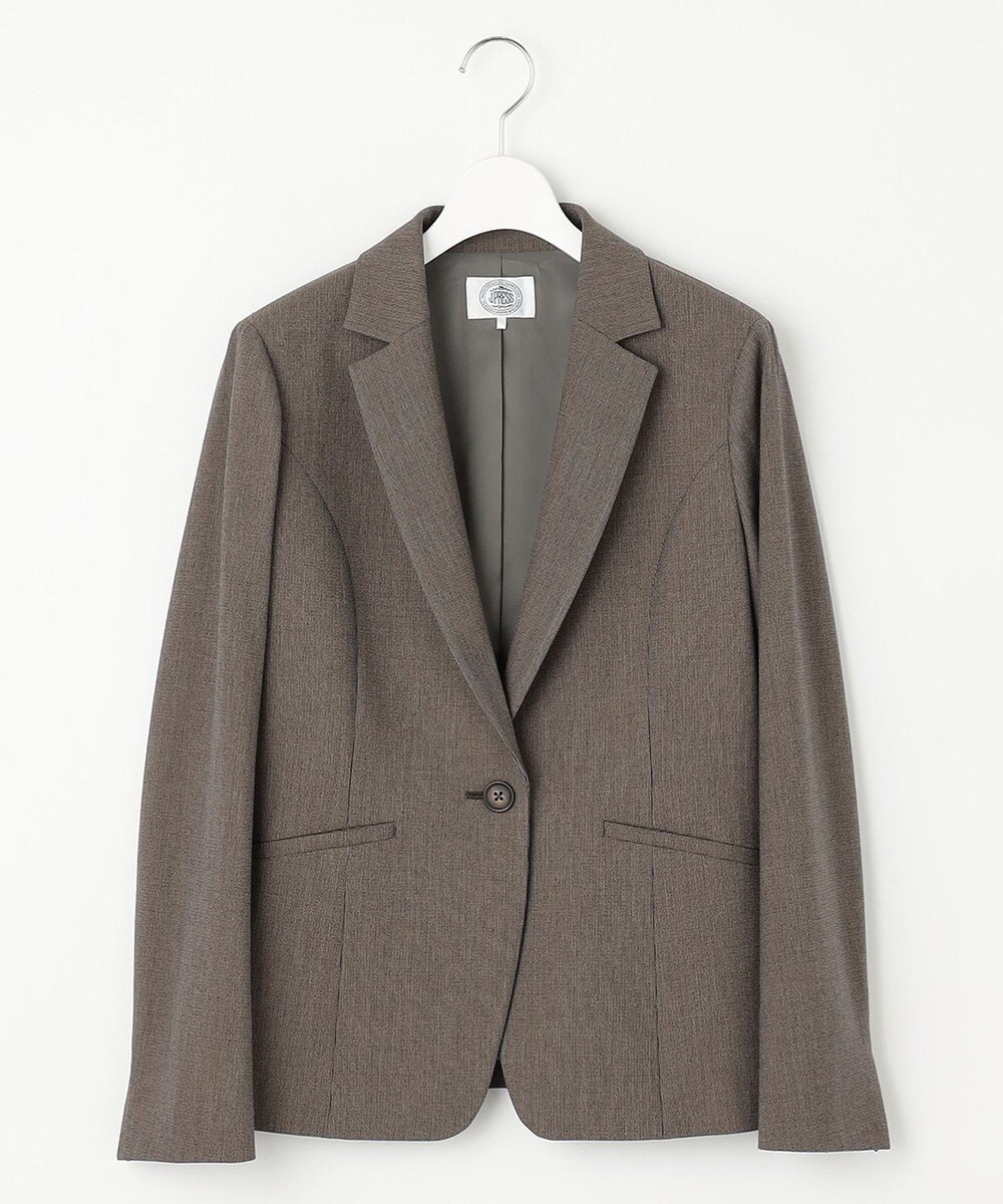 J.PRESS LADIES S 【洗える】T/Rアルガンシルク テーラード ジャケット 