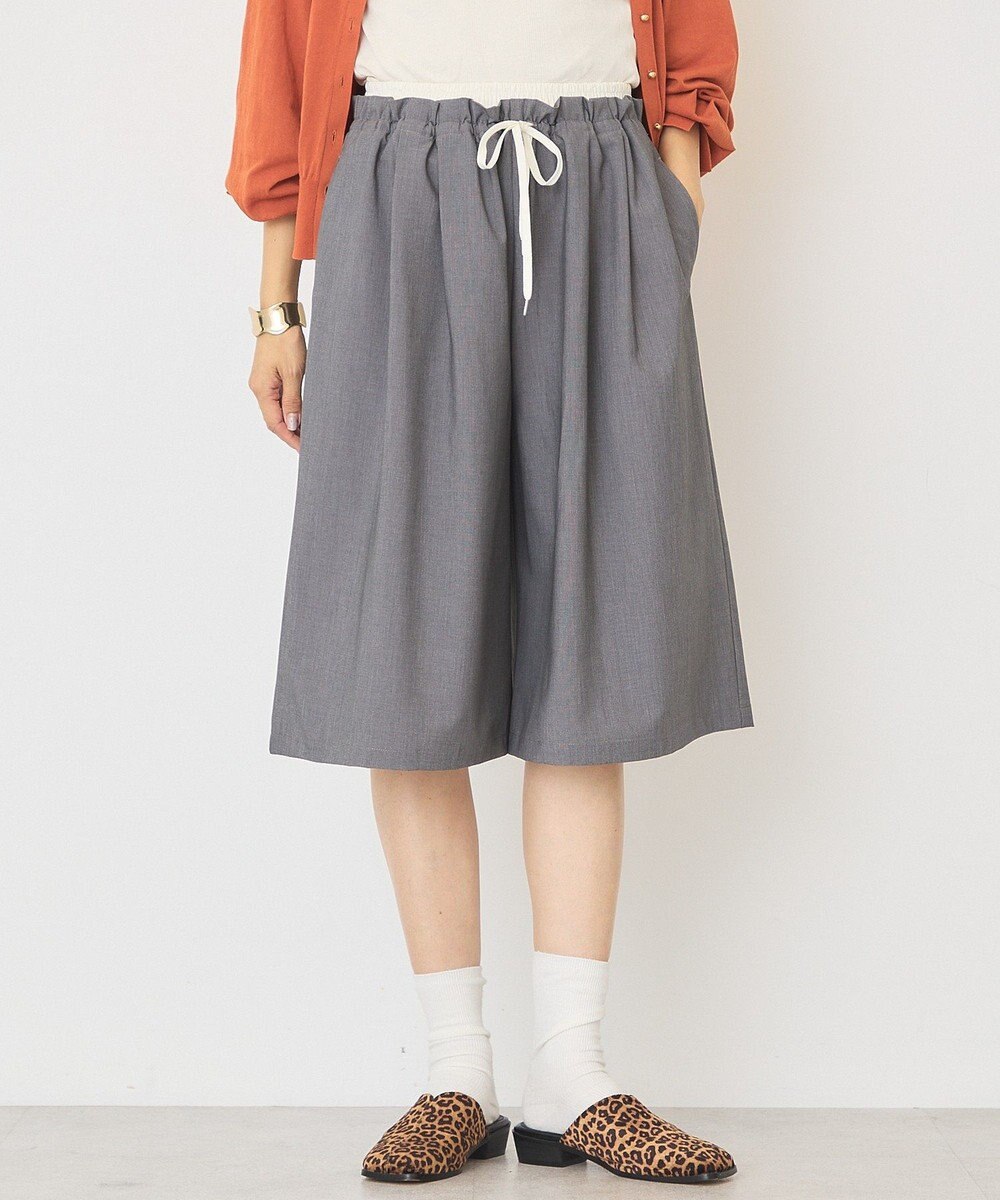AMERICAN HOLIC Wウエストキュロットパンツ 