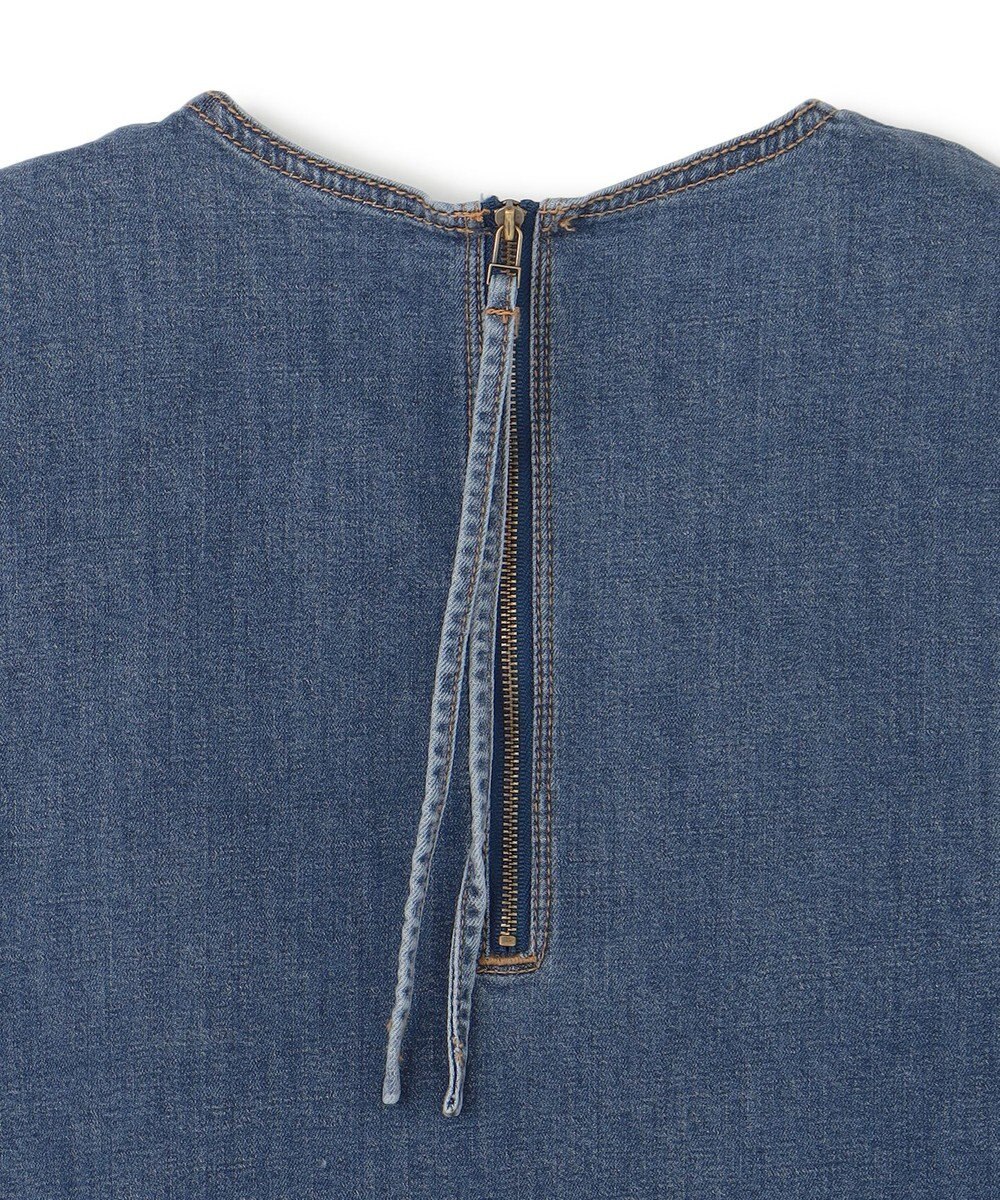 UNFILO L UNFILO DENIM LIGHT ノースリーブブラウス 