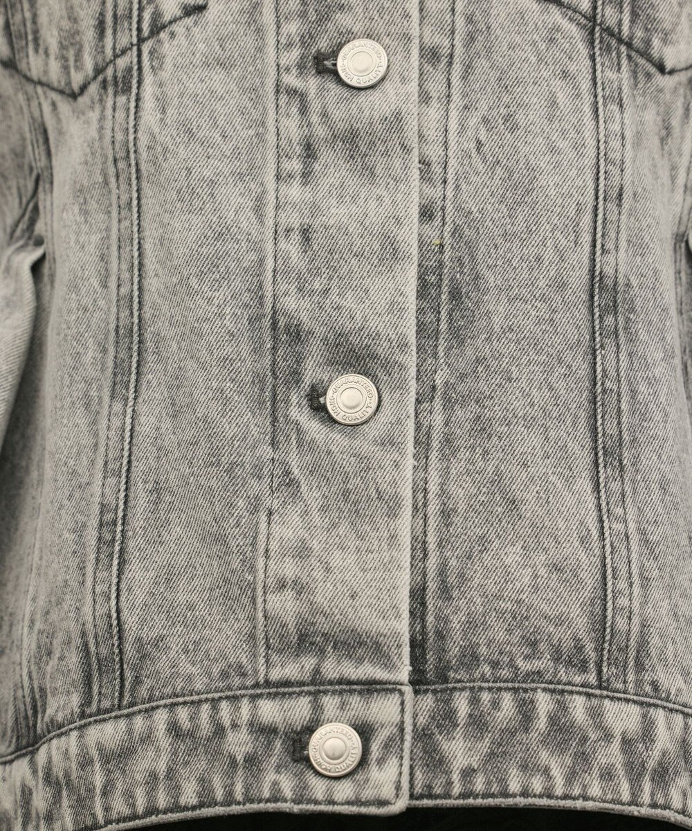 GRACE CONTINENTAL ペプラムデニムジャケット 