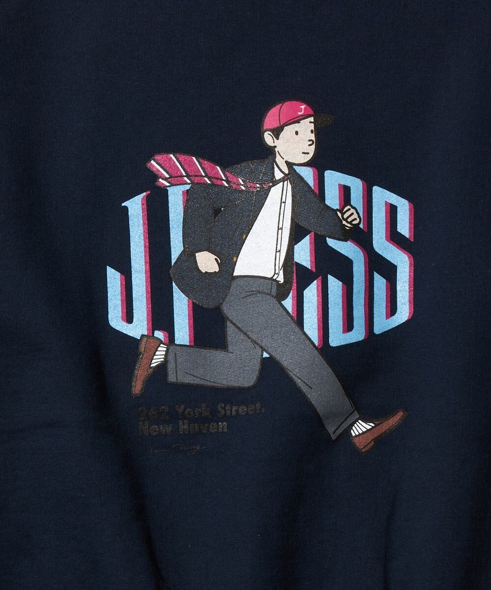 J.PRESS MEN 【AaronChang】【UNISEX】ラグランスリーブ スウェット 