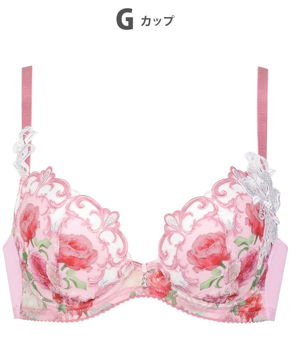 ワコール ルジェ 【ハッピーFitブラ】 ブラジャー 谷間を寄せてキープ シルエットすっきり(脇から背中) サイズに合わせたバストメイク ブラ レディース BCA437 /ワコール / WACOAL | ファッション通販 【公式通販】オンワード・クローゼット