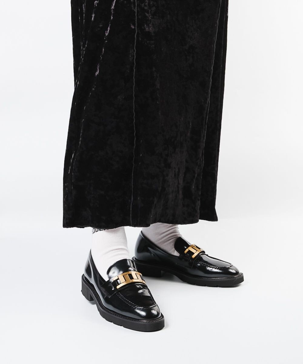 BONTRE 【LucaGrossi/ルカグロッシ】幾何学ビットローファー/K072M-VA 