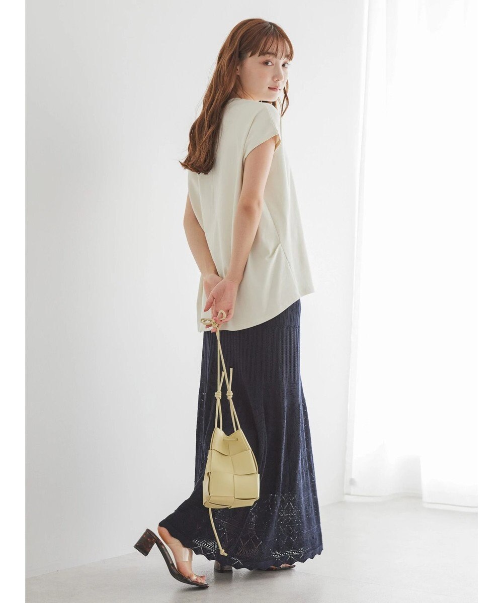 AMERICAN HOLIC キレイＣｏｔｔｏｎフレンチスリーブカットプルオーバー 