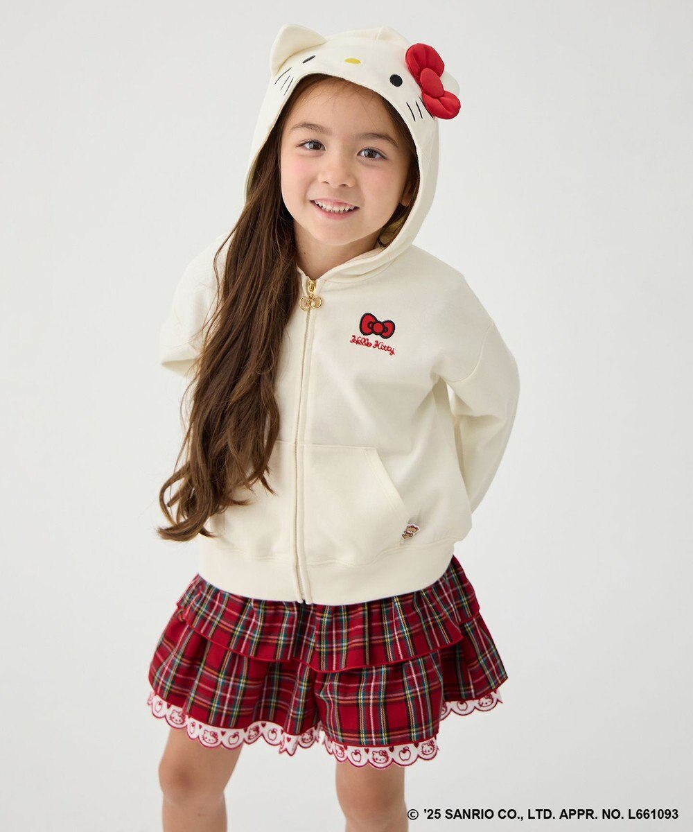 ANY KIDS 【ハローキティ×ANY KIDS】チェックキュロット 