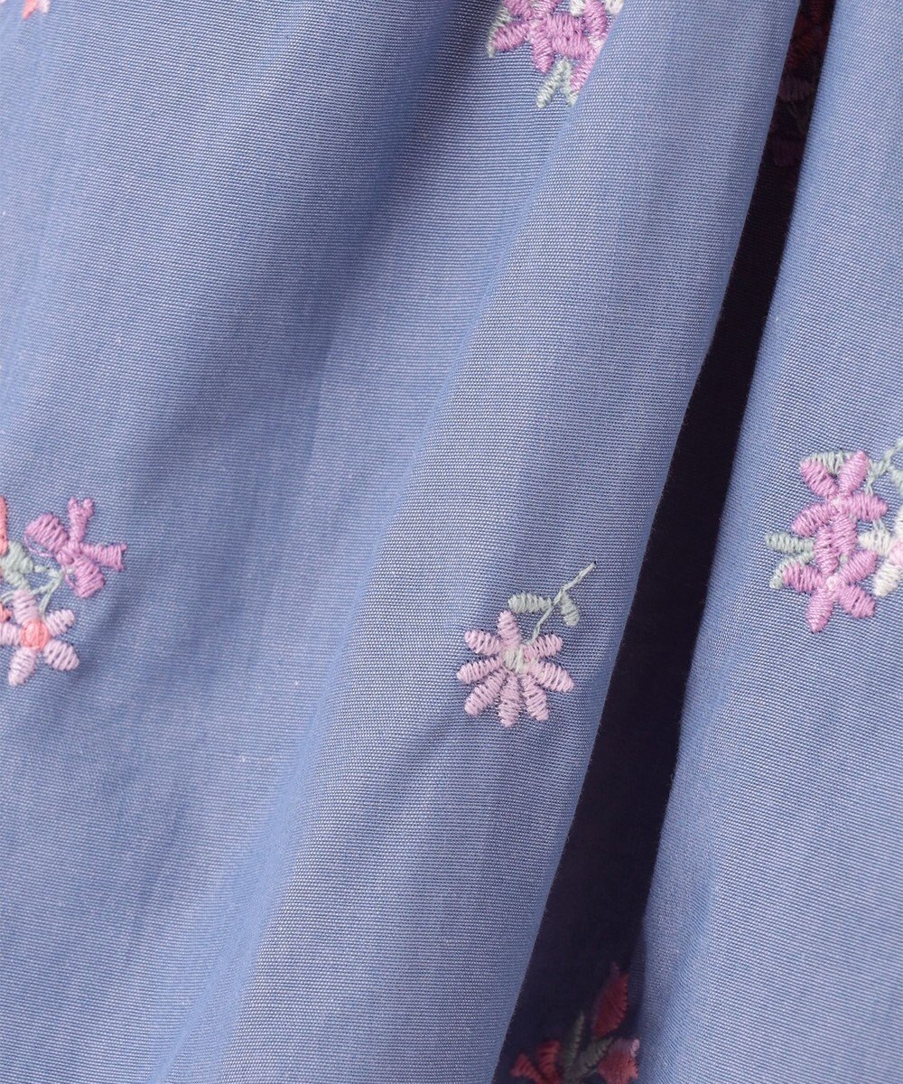 ANY KIDS フラワー 刺繍 キュロット 