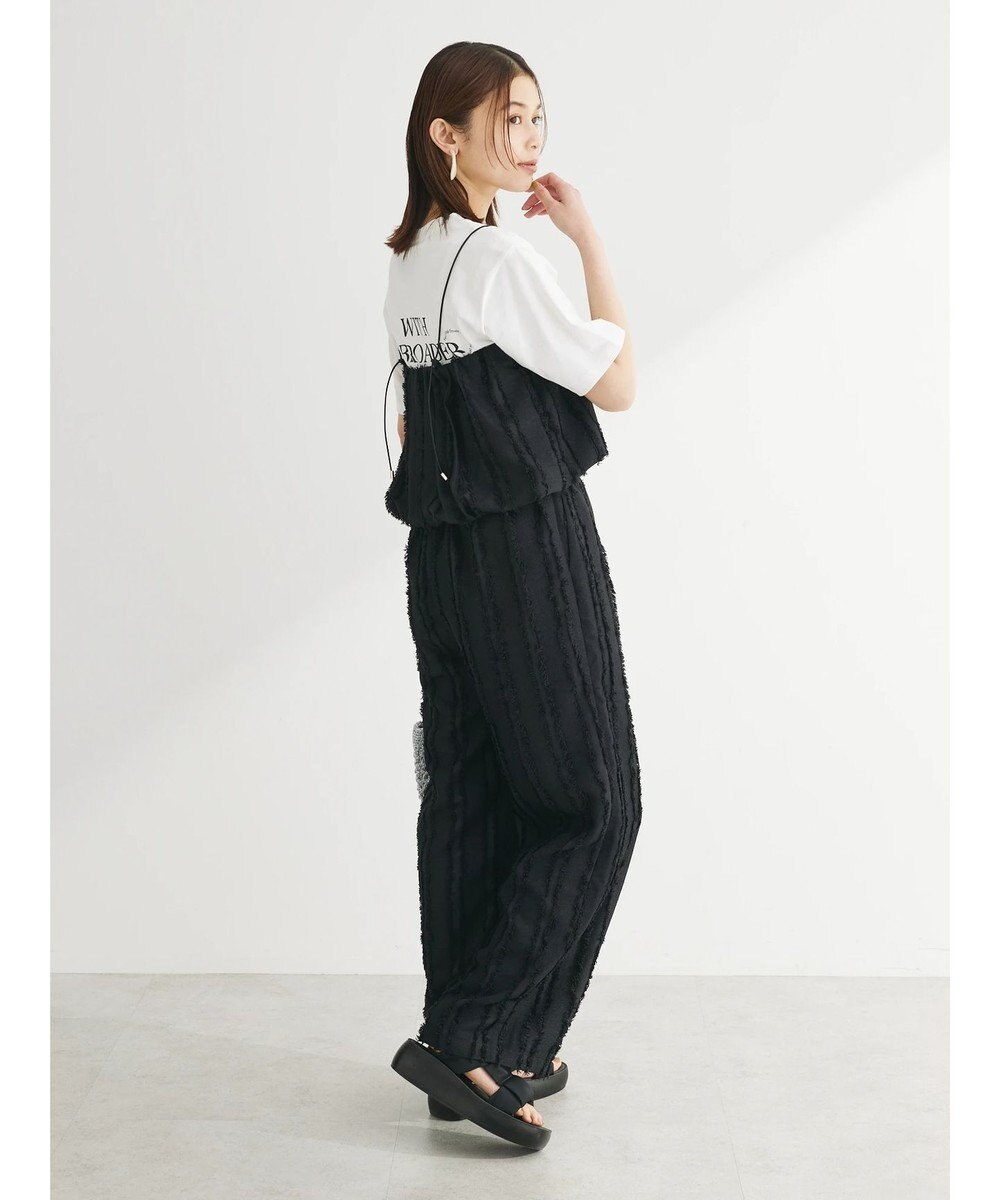 Green Parks ・ＡＮＤ　ＳＥＡＲＣＨフリンジストライプバルーンキャミ 