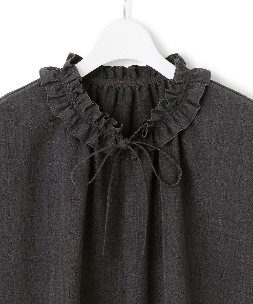 23区 【WEB&一部店舗限定】ライトタンブラー ギャザー フリル ブラウス 