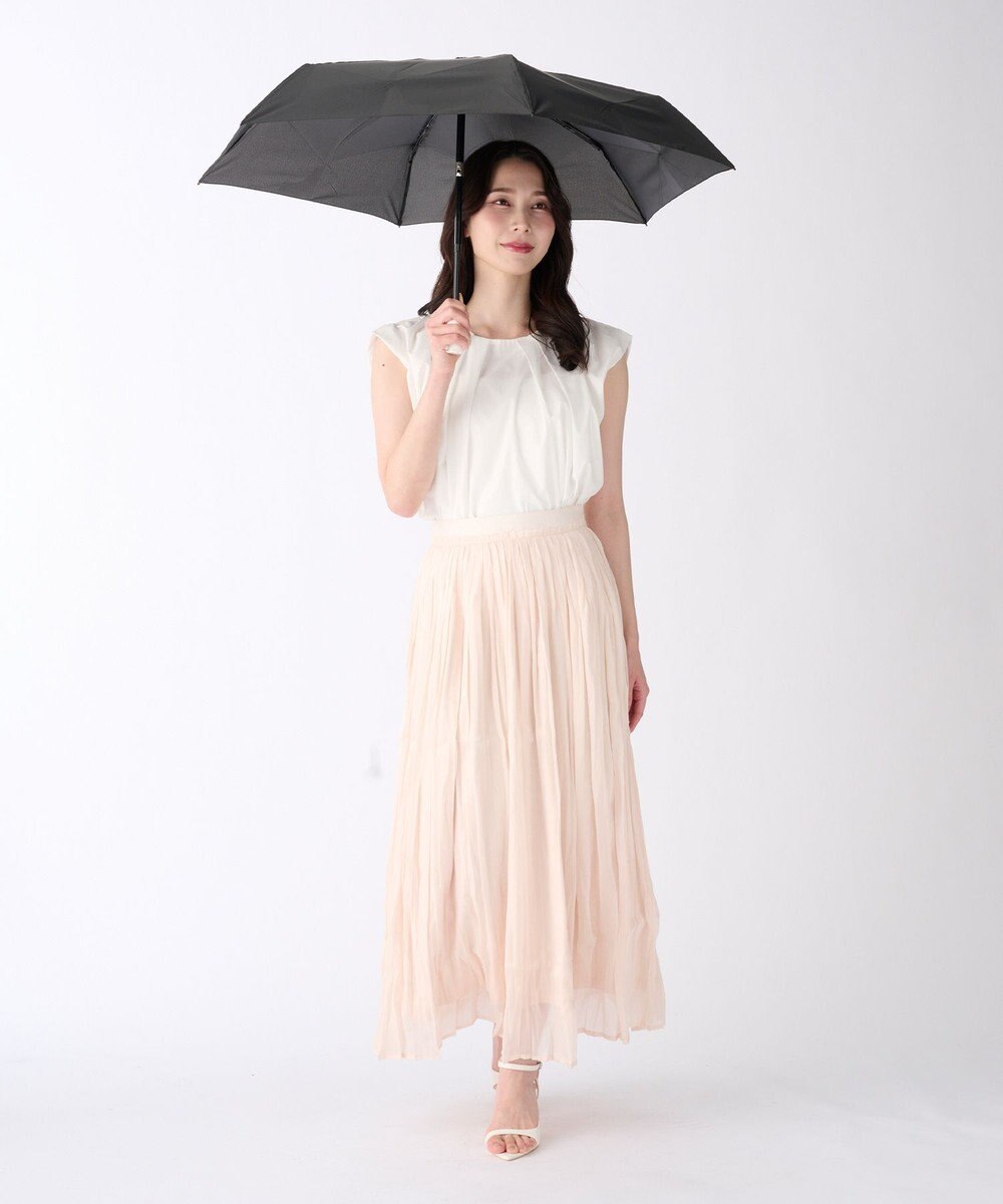 MOONBAT 【3秒でたためる傘/自動開閉】urawaza 小町(ウラワザ コマチ)  折りたたみ傘 無地 コンパクト 50cm 