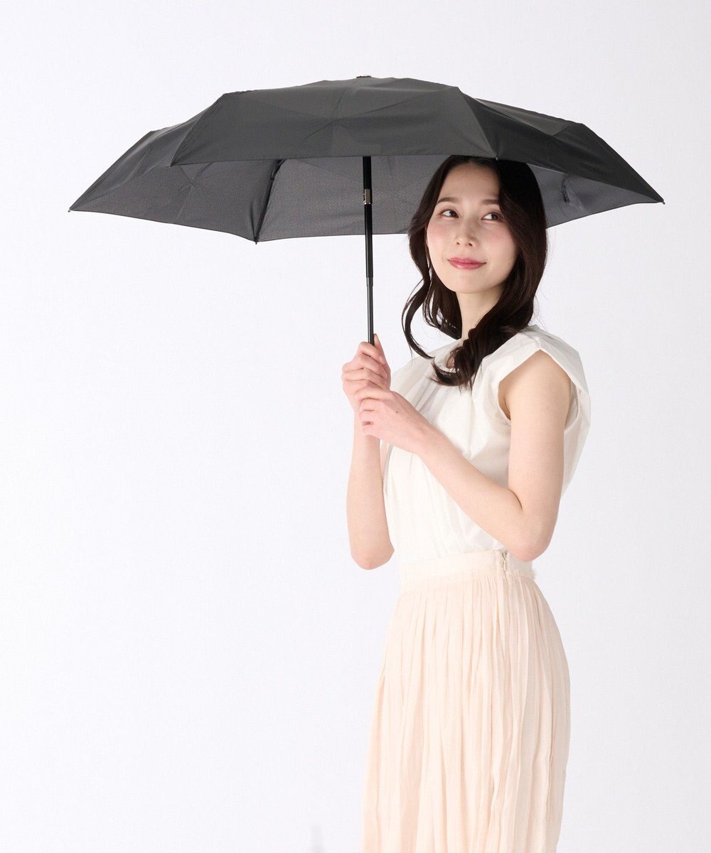 MOONBAT 【3秒でたためる傘/自動開閉】urawaza 小町(ウラワザ コマチ)  折りたたみ傘 無地 コンパクト 50cm 