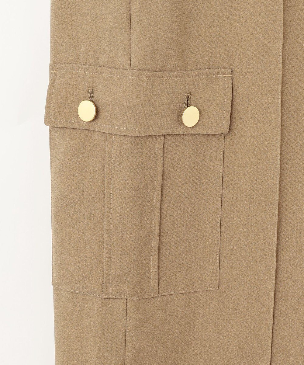 GRACE CONTINENTAL バックサテンカーゴパンツ 