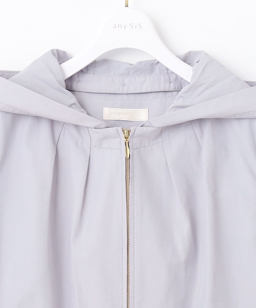 ANY SIS 【撥水/花粉対策】2WAYフーディー ブルゾン 