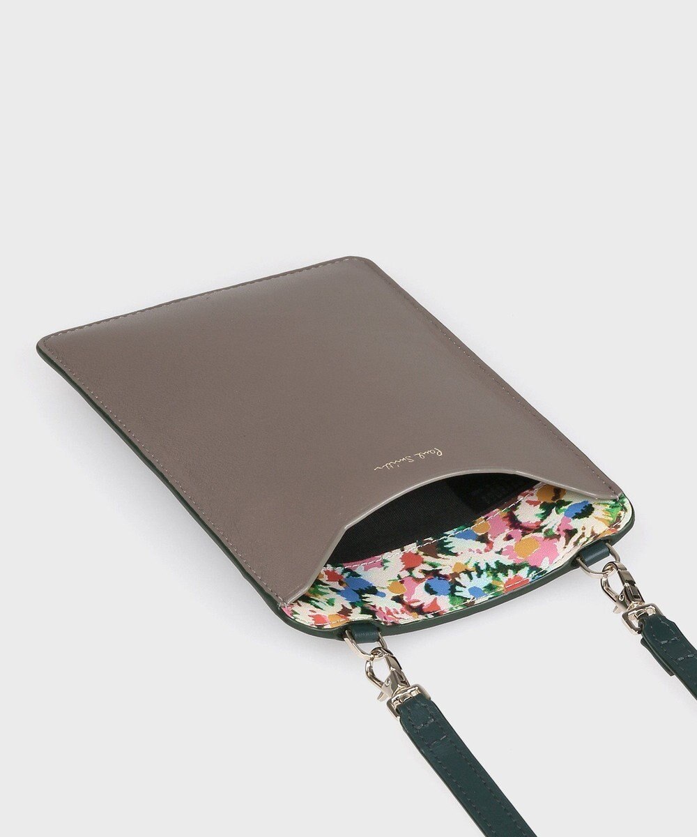 Paul Smith マーガレットプリントトリム ネックポーチ 