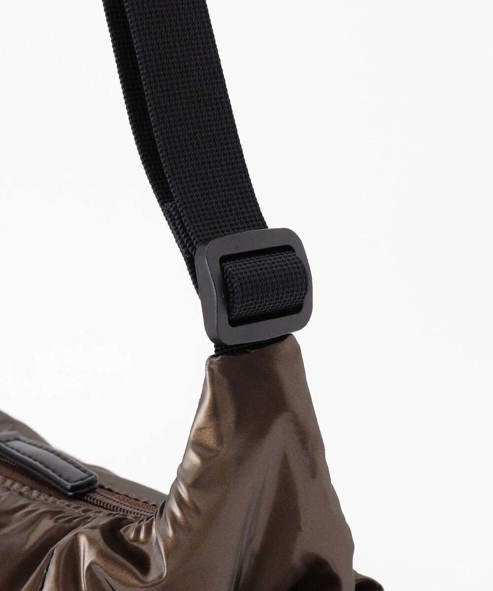 LA BAGAGERIE メタリックドロストポケット　ミニショルダーバッグ 