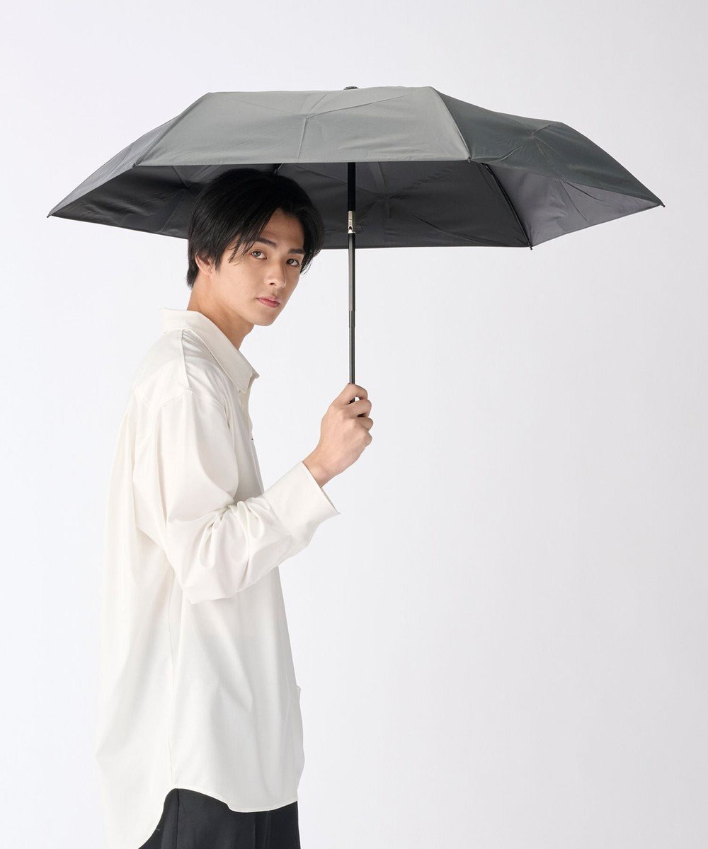 MOONBAT 【3秒で折りたためる日傘/自動開閉】 遮光100% 晴雨兼用 折りたたみ傘 ウラワザ 