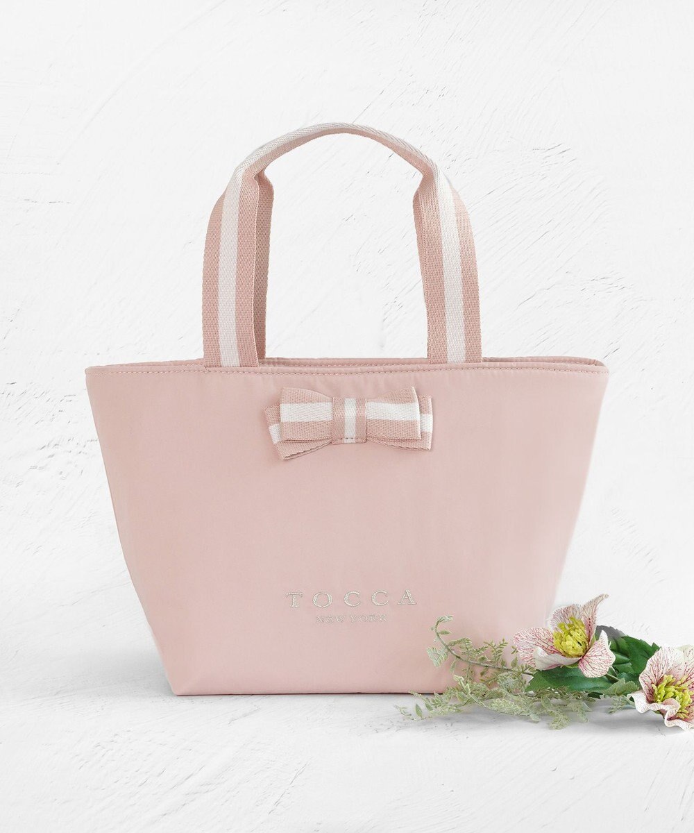 TOCCA 【WEB限定】BICOLOR RIBBON COOLERBAG クーラーバッグ 
